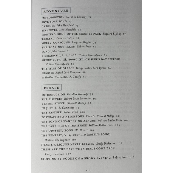 📚❤️ The Best-Loved Poems Jacqueline Kennedy Onassis SIGNED Caroline Kennedy 1st - Picture 12 of 16